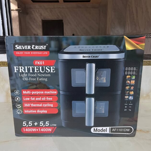 friteuse silver crust 2 bag 11 L
